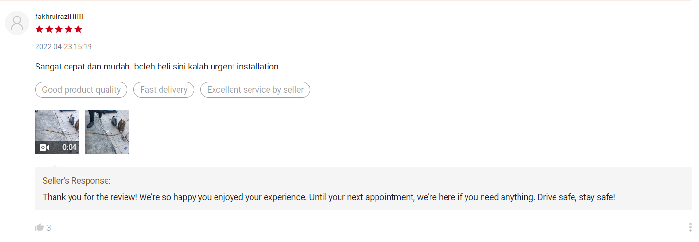 Goodyear - Reviews management
